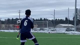 Jacob Russell Central Washington Sounders B06 Navy #2 Centerback