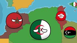 Countryballs - History of Morocco, Algeria and Tunisia