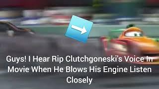 Cars 2 Rip Clutchgoneski's Voice Was In The Movie