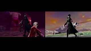Persona 5/Smash Ultimate ~Joker Victory Screen Comparison~