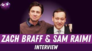 Sam Raimi & Zach Braff Interview on Oz the Great and Powerful | Wizard of Oz