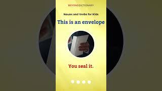 What Do You Do With an Envelope? | Learn Nouns and Verbs Easily!