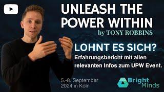 Unleash the Power Within von Tony Robbins 2024 in Köln - Lohnt es sich? Alle Infos zum Event