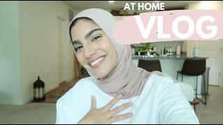 VLOG | chill day at home, working tips | Noha Hamid