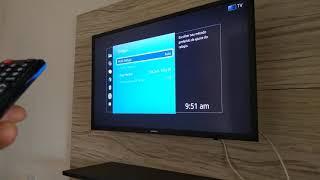 Como ajustar a data da TV Samsung?