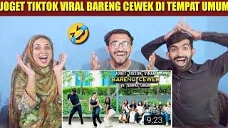 JOGET TIKTOK VIRAL BARENG CEWEK DI TEMPAT UMUM.. NGAKAK PA Pakistani Reaction.