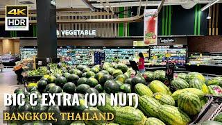 [​BANGKOK] Big C Extra On Nut "Large Supermarket on Sukhumvit 77 Expat Area" | Thailand [4K HDR]