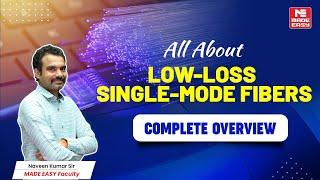 Low Loss Single Mode Fibers Explained | Characteristics, Advantages & Applications | MADE EASY