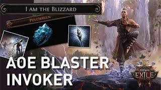 I AM THE BLIZZARD...【AOE Blaster Invoker】Melts all content in EZ MODE! PoE 2