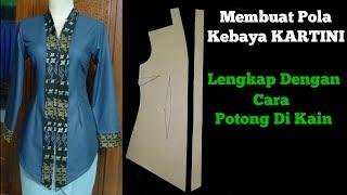 membuat pola kebaya kartini