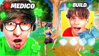 VIDEO EPICO! FORTNITE MA CON I RUOLI! INSIEME A LUCAS E FRANCY