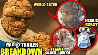 The Fantastic Four First Steps Trailer Breakdown in Tamil | Easter Eggs & Things You Missed