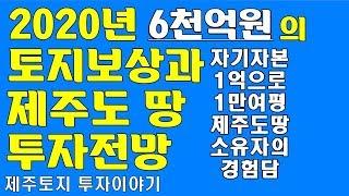 2020년 6천억원의 토지보상과 제주도 땅 투자전망