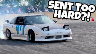 FIRST DRIFT EVENT IN MY RESTORED PROJECT 240SX