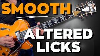 Learn these SMOOTH Altered Jazz Licks!