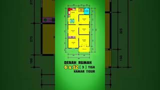 Rumah 6x12 Meter