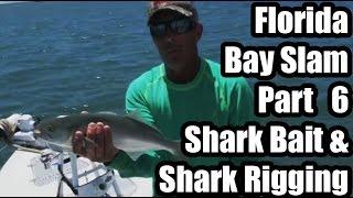 Bass Utopia Florida Bay Slam Part 6 - Catching Bait for SHARKS!