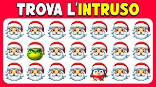  QUIZ DI NATALE  Trova le DIFFERENZE  Trova l'INTRUSO  Indovina con le EMOJI ️