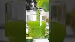 Detox your lungs from years of smoking