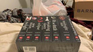 The Twilight Saga: Complete Collection book-box set unboxing.