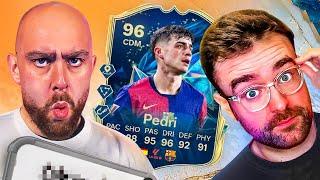 FC25 Squad Builder Showdown! TOTS PEDRI!!!