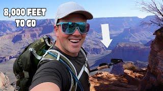 EPIC GRAND CANYON ADVENTURE: Hiking to the river and back out in one day Vlog #3