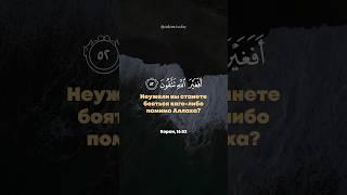 Сура 16. Ан-Нахль (Пчёлы) аят 52 Абдулрахман Моссад #quran #koran #surahannahl #коран #shorts