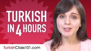 Learn Turkish in 4 Hours - ALL the Turkish Basics You Need