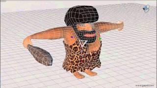 Gripati Free Stuff #01 (CaveMan 3d Model)