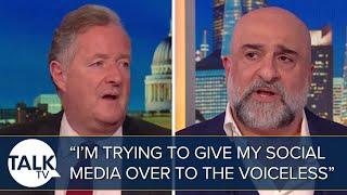 “Social Media Is Our Weapon” Omid Djalili Speaks To Piers Morgan About The Regime In Iran