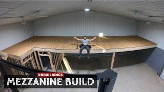 Building A Large Mezzanine With Stair Case