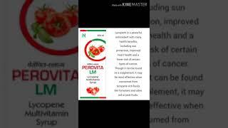 PEROVITA-LM LYCOPENE AND MULTIVITAMIN SYRUP