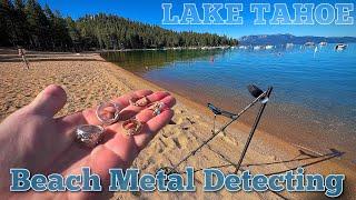 Lake Tahoe RING Insanity • Beach Metal Detecting • Minelab Equinox