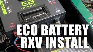 Eco Battery Bundle Installation for 2018 EzGo RXV - 51v 105ah Lithium Conversion made Easy!