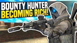 BOUNTY HUNTER BECOMING RICH - Gmod DarkRP | The Best Job!