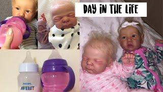 day in the life || with 2 babies || newborn + 8 mnths
