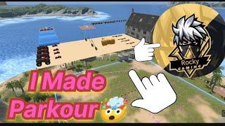 I MADE A PARKOUR #FG _ROCKY  MAP CODE =#FREEFIRE1B57A9C008F64FEB04B473B0E21A1D931468