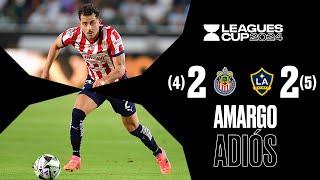 CHIVAS 2-2 LA GALAXY | Al REBAÑO no le alcanza y queda ELIMINADO