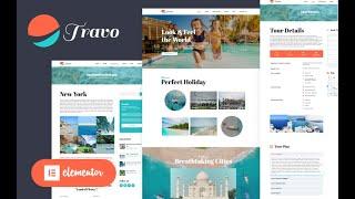 How To Check Demo Travo – Travel & Tourism Elementor WordPress Theme 3.99 $ Only