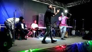 Jesse JYoung performing at Kudenda Gospel Mega Concert, Kaduna