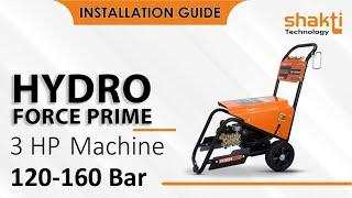 Hydro Force Prime | 3hp High Pressure washer | 120-140 Bar | Budget Friendly | Shakti Technology