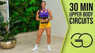 30 Minute Upper Body Circuits Workout | GO - Day 3