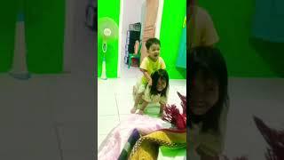 tingkah lucu adik kakak #short #bayilucu #viral