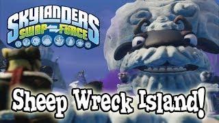 SHEEP WRECK ISLAND Gameplay - Let's Play Skylanders SWAP FORCE