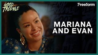 Mariana Reconnects with Evan | Good Trouble | Freeform