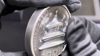 5oz temple of heaven ultra high relief silver coin