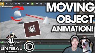 Animating OBJECT MOVEMENT in Unreal Engine! (Easy tutorial)