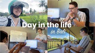 Day in the life as a Web Designer & Content Creator in Bali