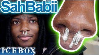 SahBabii Gets a Diamond Nose Ring at Icebox!