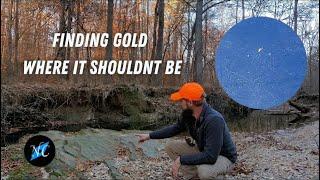 Finding Gold when I shouldn't in Central North Carolina